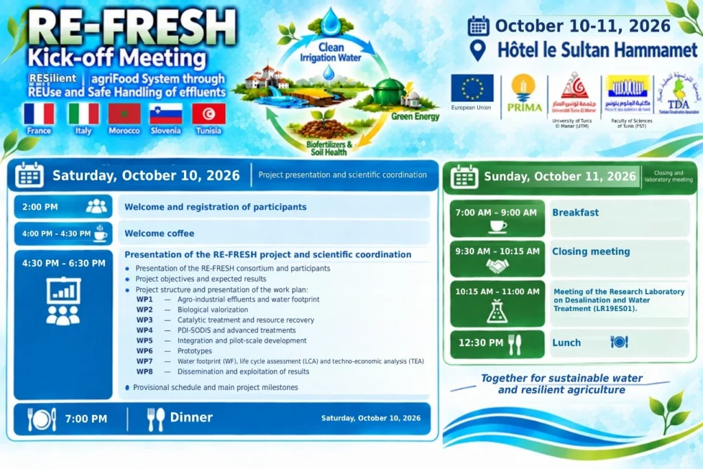 Programme annoncé du workshop RE-FRESH, version anglaise